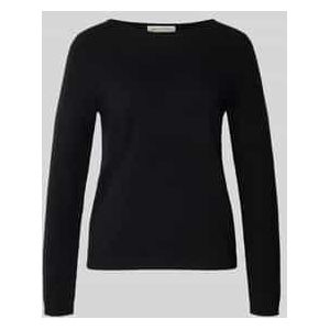 Marc O'Polo - Regular Fit - Gebreide Pullover - Effen - Katoenmix met Scheerwol