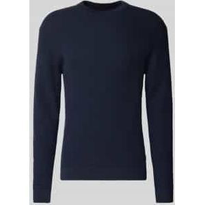 Jack & Jones - JPRBLAREAGAN KNIT CREW NECK - Gebreide Trui - Dark Navy