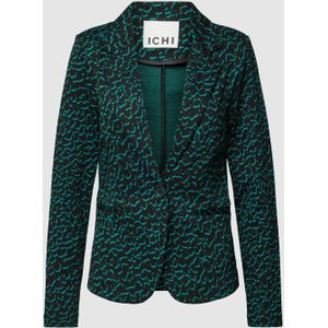 Blazer met all-over motief, model 'Kate'