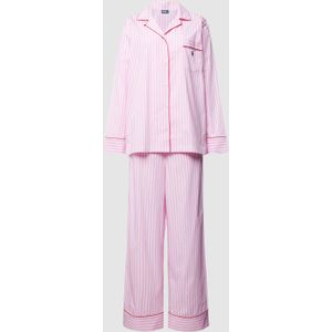 Pyjama met borstzak, model 'Valentine'