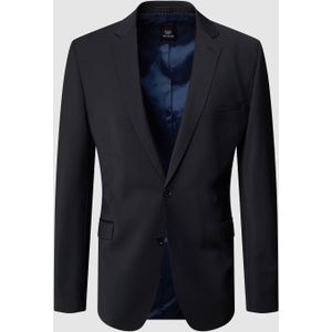 Slim fit 2-knoops colbert met vallende revers 'Flex Cross'