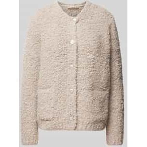 Gebreide pullover met knoopsluiting