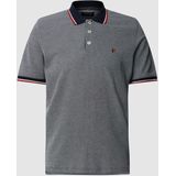 Poloshirt met contraststrepen, model 'BLUWIN'