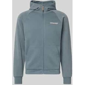 JACK&JONES - JJTHATCHER - Hoodie - Zwart - Ritssluiting - Lange Mouwen