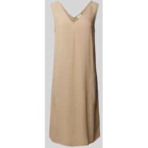 Mini-jurk van een mix van viscose en linnen, model 'milia'