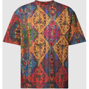 T-shirt met all-over motief