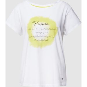 T-shirt met statementprint, model 'Misty'