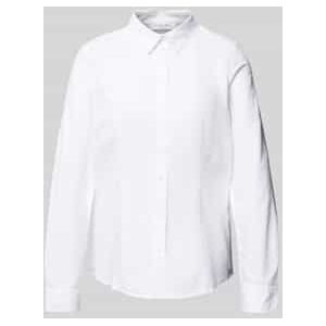 Overhemdblouse met knoopsluiting