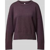 QS by s.Oliver - Gebreide Pullover - Groen - Viscosemix - Recht Model