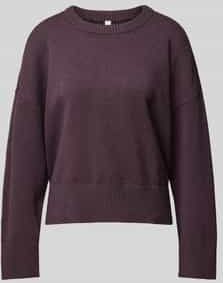 QS by s.Oliver - Gebreide Pullover - Groen - Viscosemix - Recht Model