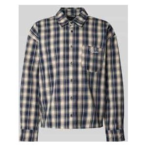 Oversized vrijetijdsoverhemd met borstzak