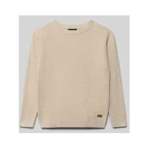 Regular fit pullover in gebreide look