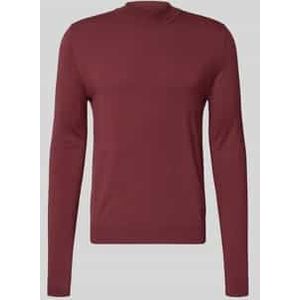 Regular fit gebreide pullover van viscosemix, model 'SAN MARC'