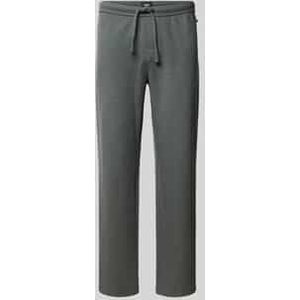 BOSS - Regular Fit - Trainingsbroek - Effen - Katoenmix