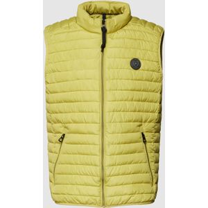 Gilet met labeldetail