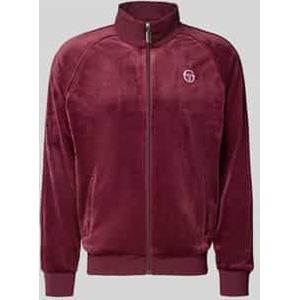 Sweatjack met opstaande kraag, model 'SERGIO'