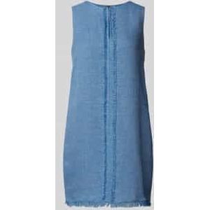 Mini-jurk met franjes