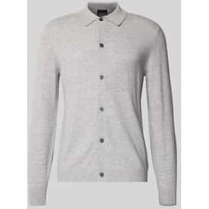 Gebreid jack van mix van katoen en kasjmier