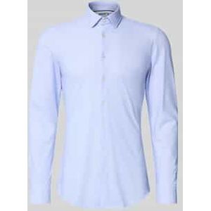 Super slim fit zakelijk overhemd met kentkraag