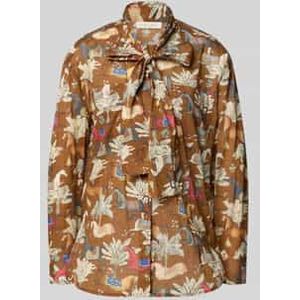 Blouseshirt met strikdetail