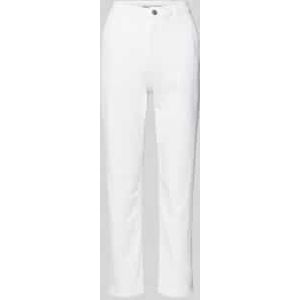 Tapered fit jeans van katoenmix, model 'IVA'