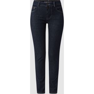 Slim tapered fit jeans met stretch, model 'Gigi'