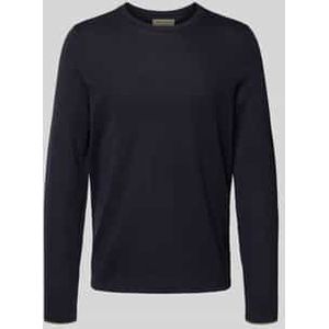 Marc O'Polo - DFB Travel Collection - Gebreide Pullover - Regular Fit - Puur Katoen