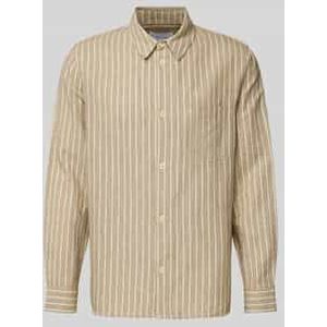 Regular fit vrijetijdsoverhemd met streepmotief, model 'Casual'