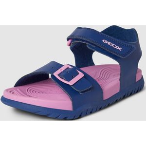 Sandalen met labeldetail, model 'BOREALIS'