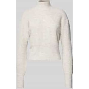 Gebreide pullover met opstaande kraag, model 'NELLA'