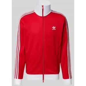 Adidas - Adicolor Classics Beckenbauer - Trainingsjack - Zwart - 52% Katoen, 48% Polyester (Gerecycled)