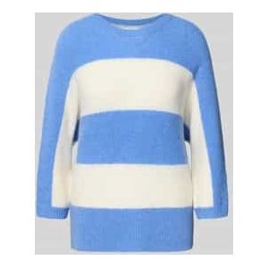 Gebreide pullover met ronde hals