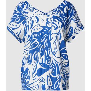 Blouseshirt met all-over-print