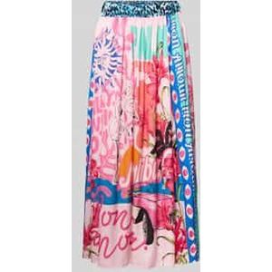 Midirok van viscose met elastische band