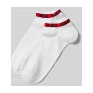 Enkelsokken - White - Katoenmix - Logoborduursel