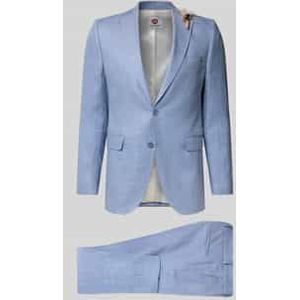 Regular fit pak van linnenmix, model 'Marzotto'