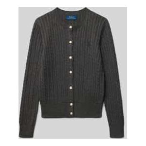 Polo Ralph Lauren - Cardigan - Houtskoolgrijs - Dames