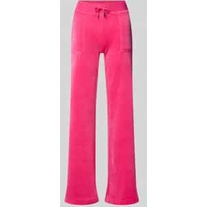 Low rise sweatpants met elastische band, model 'LAYLA'