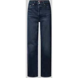 Slim fit jeans van katoenmix, model 'LAYLA'