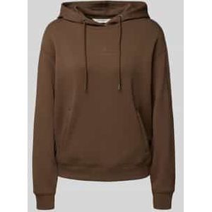 MSCH COPENHAGEN - Sweatshirt - Donkerbruin - Capuchon met Trekkoord