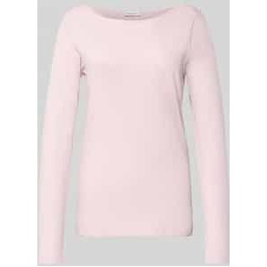 Marc O'Polo - Shirt - Pale lilac - Lange Mouwen - Flammégaren-structuur