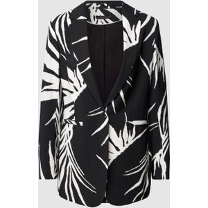 Blazer met all-over print