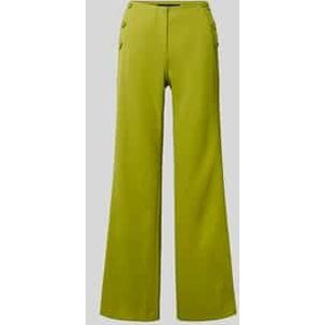 Flared broek met knopen