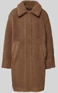 OPUS - Heddy - Lange Jas - Teddybont - Regular Fit