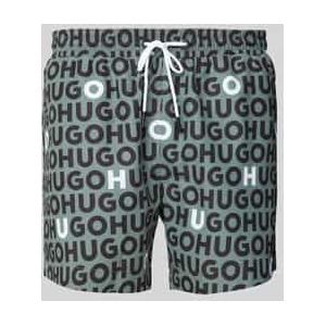 HUGO - TORTUGA - Zwembroek - Regular Fit - Tunnelkoord, Elastische Band