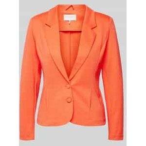 Blazer in effen design, model 'NANNI'