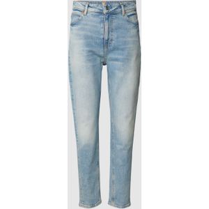 Jeans met labeldetails, model 'RUTH'