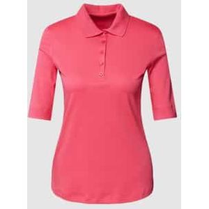 Poloshirt met korte knoopsluiting