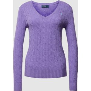 Gebreide pullover met kasjmier, model 'KIMBERLY'