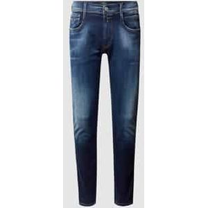 Slim fit jeans met stretch, model 'Anbass' - Hyperflex Bio